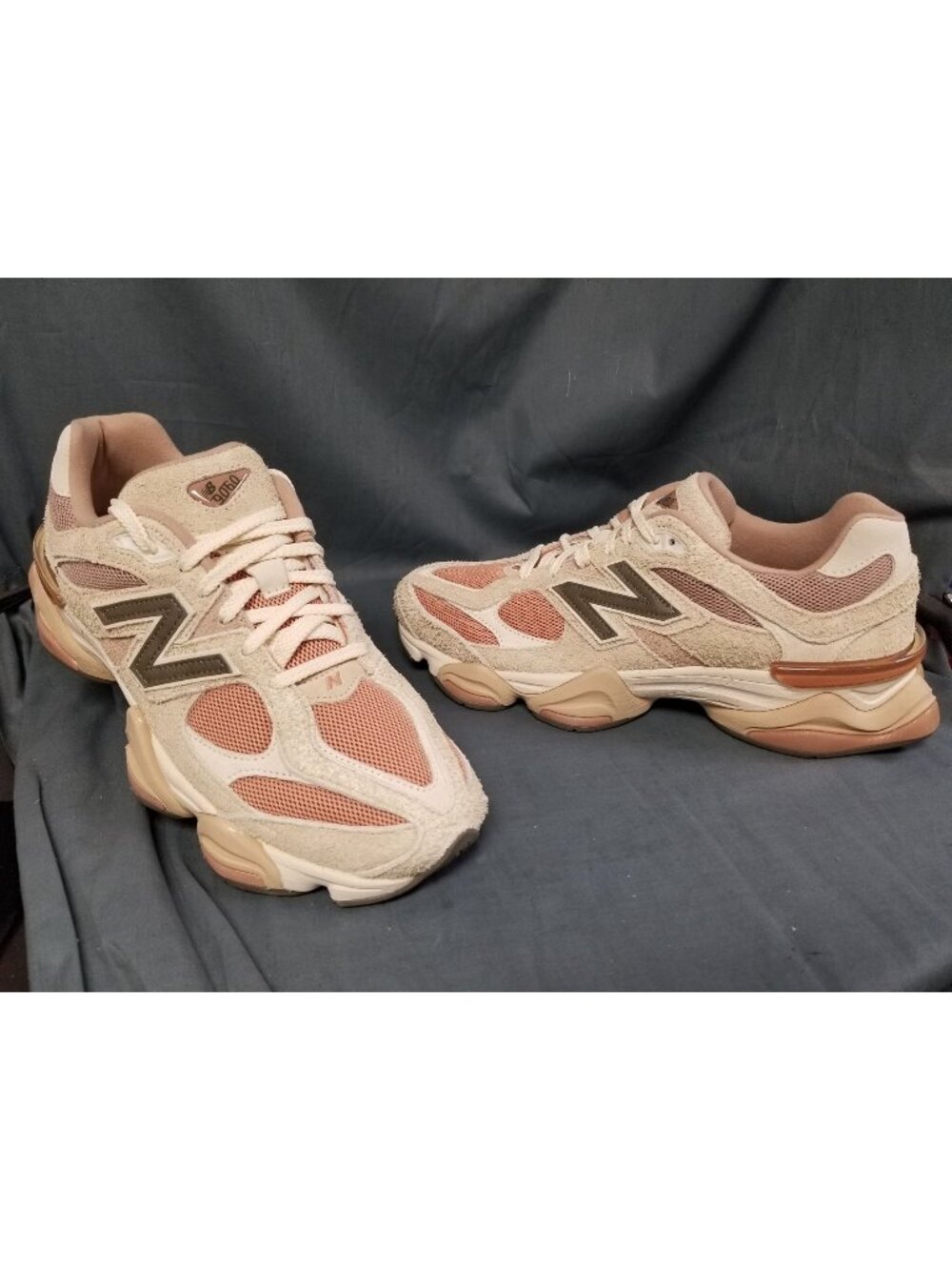 New Balance 9060 Sneakers Flat Taupe Light Sparrow Men's Size 10.5 NEW NO BOX!